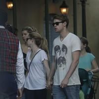 Emma Roberts and Chord Overstreet Spends the day together at Disneyland Disneyland California photos | Picture 60727